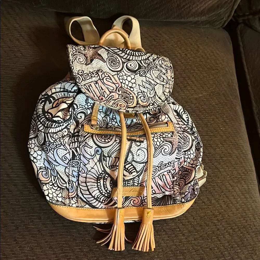 Dooney & Bourke Disney Cruise Line 2015 Fantasy Inaugural Sailing Nylon Backpack